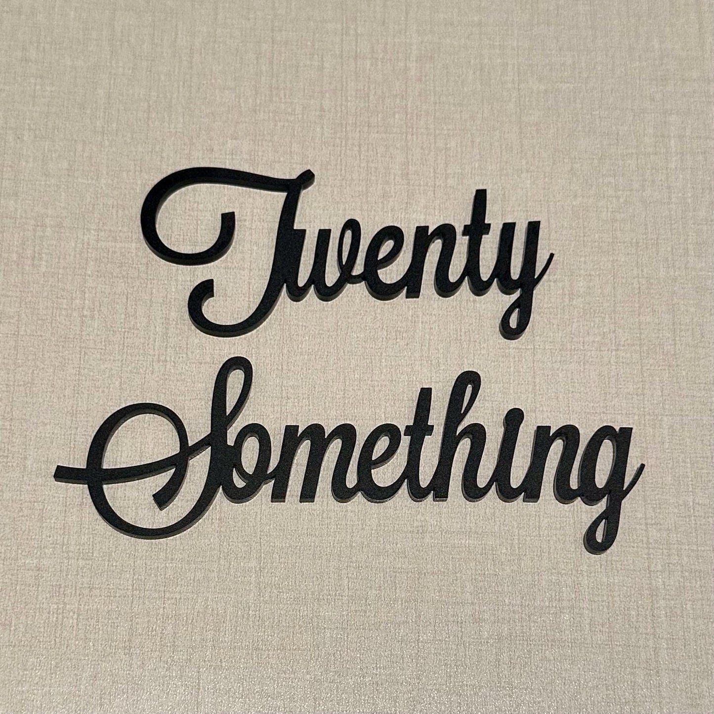 Twenty Something Cake Charm