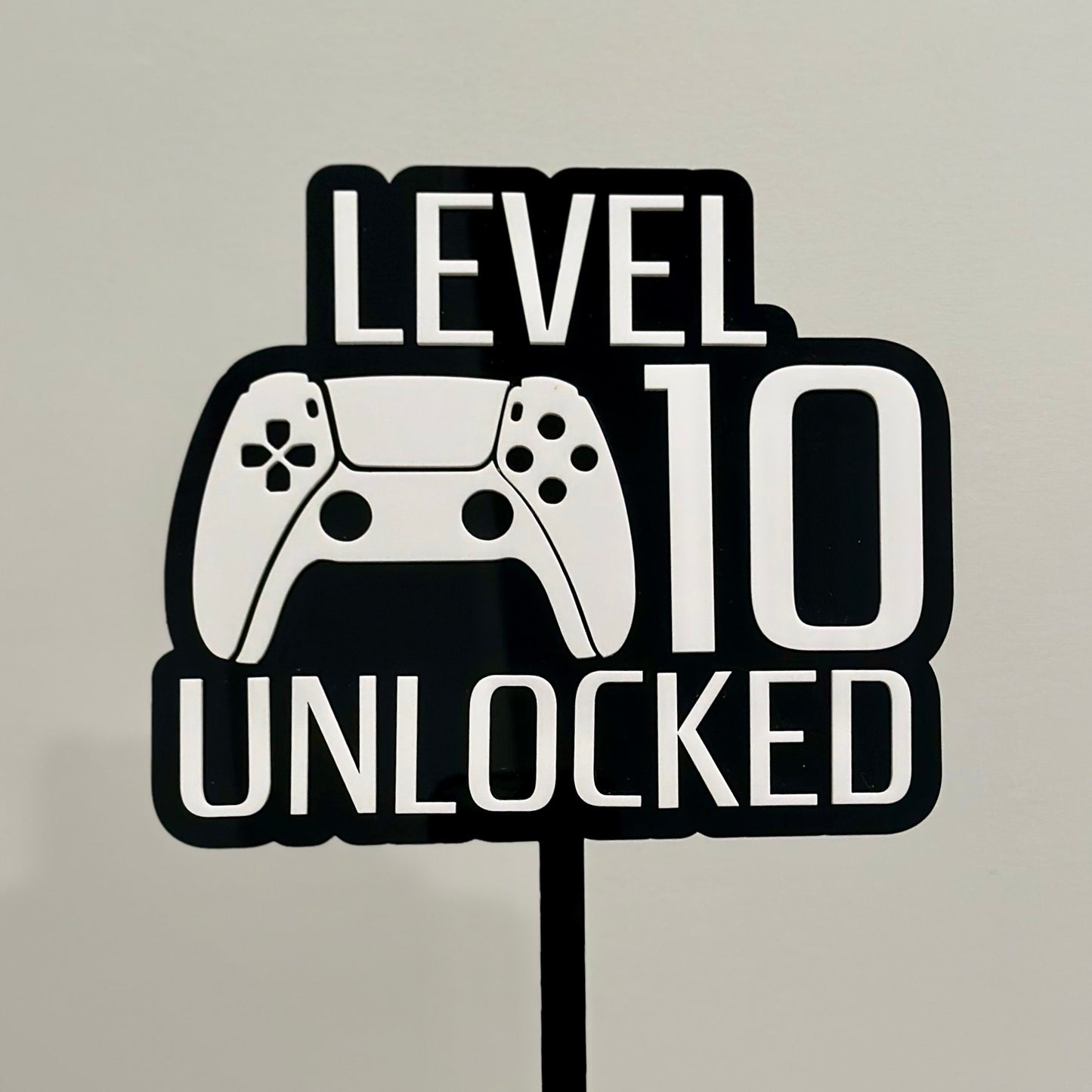 PlayStation Inspired Cake Topper
