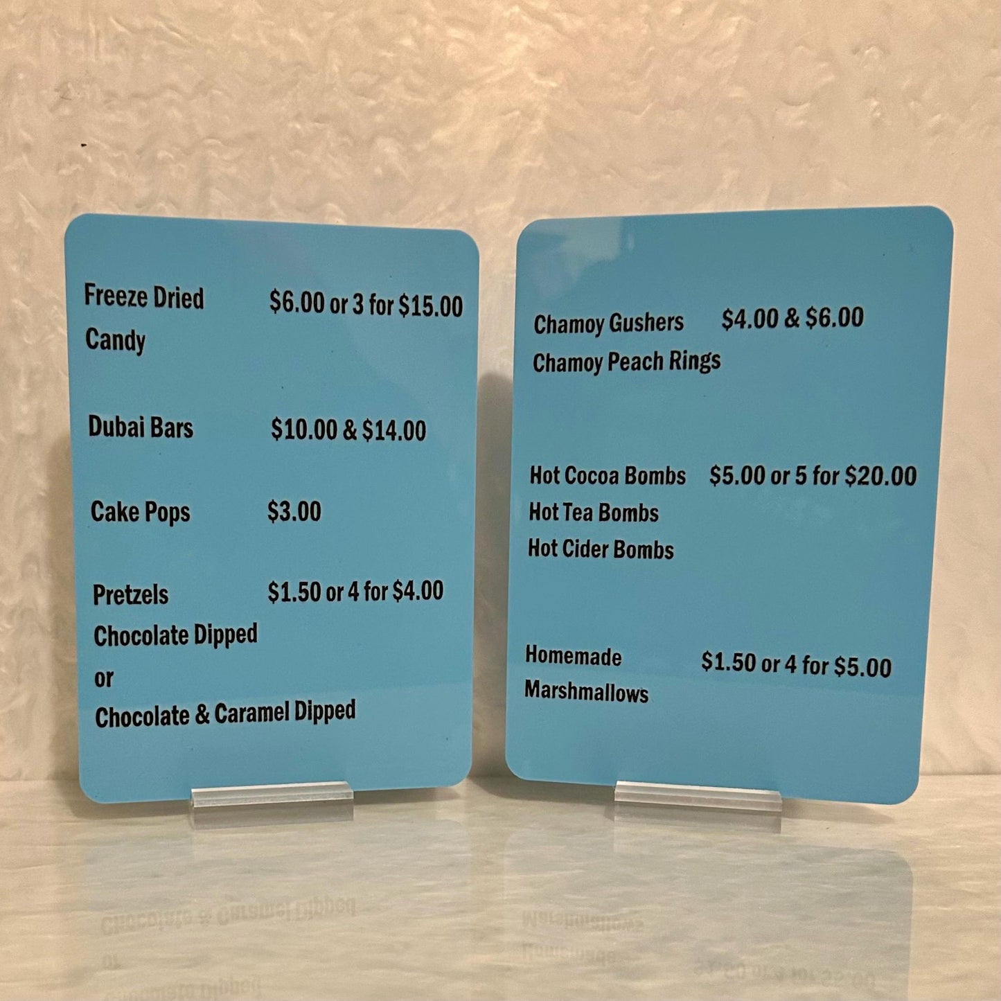Custom Acrylic Signs
