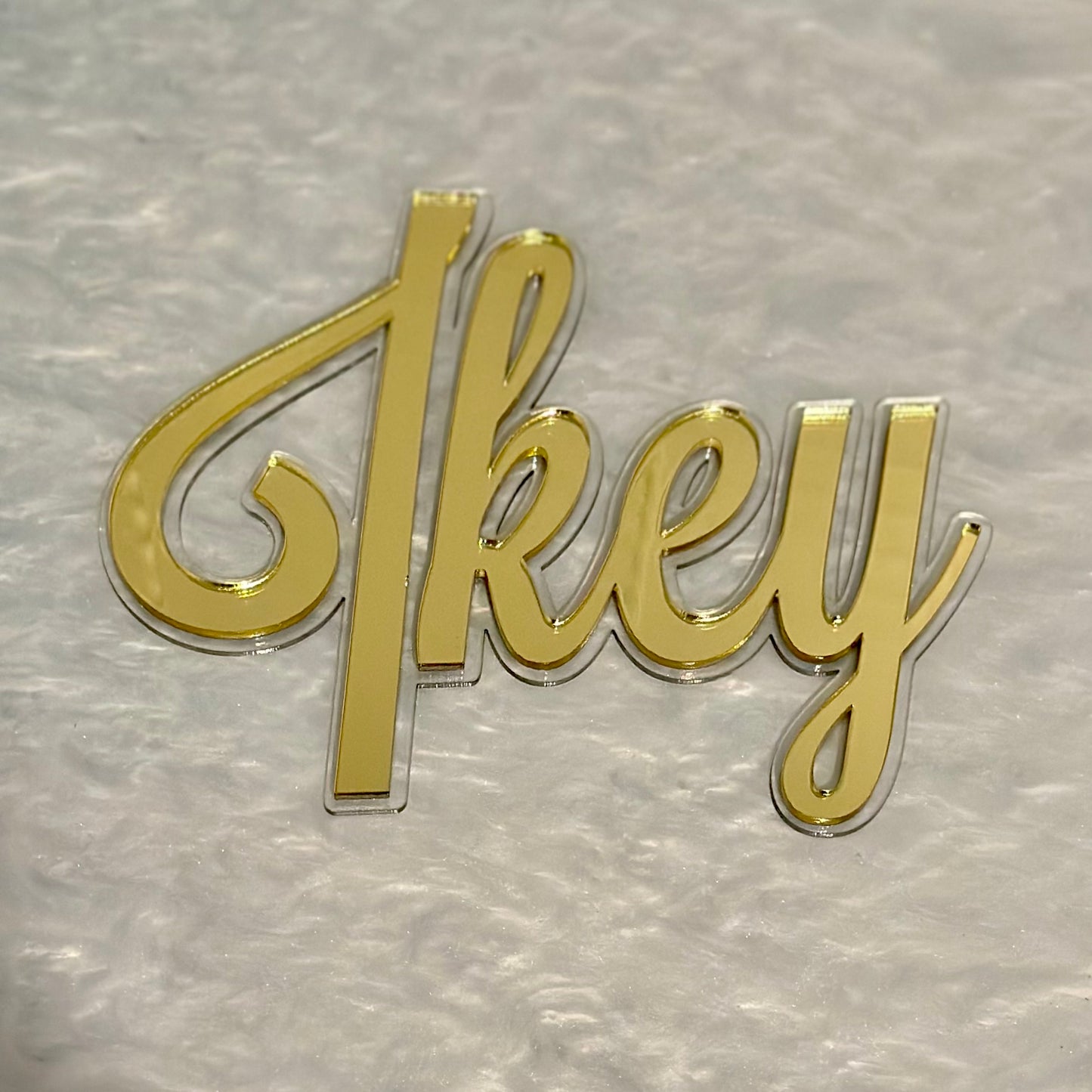 Name Cake Charms