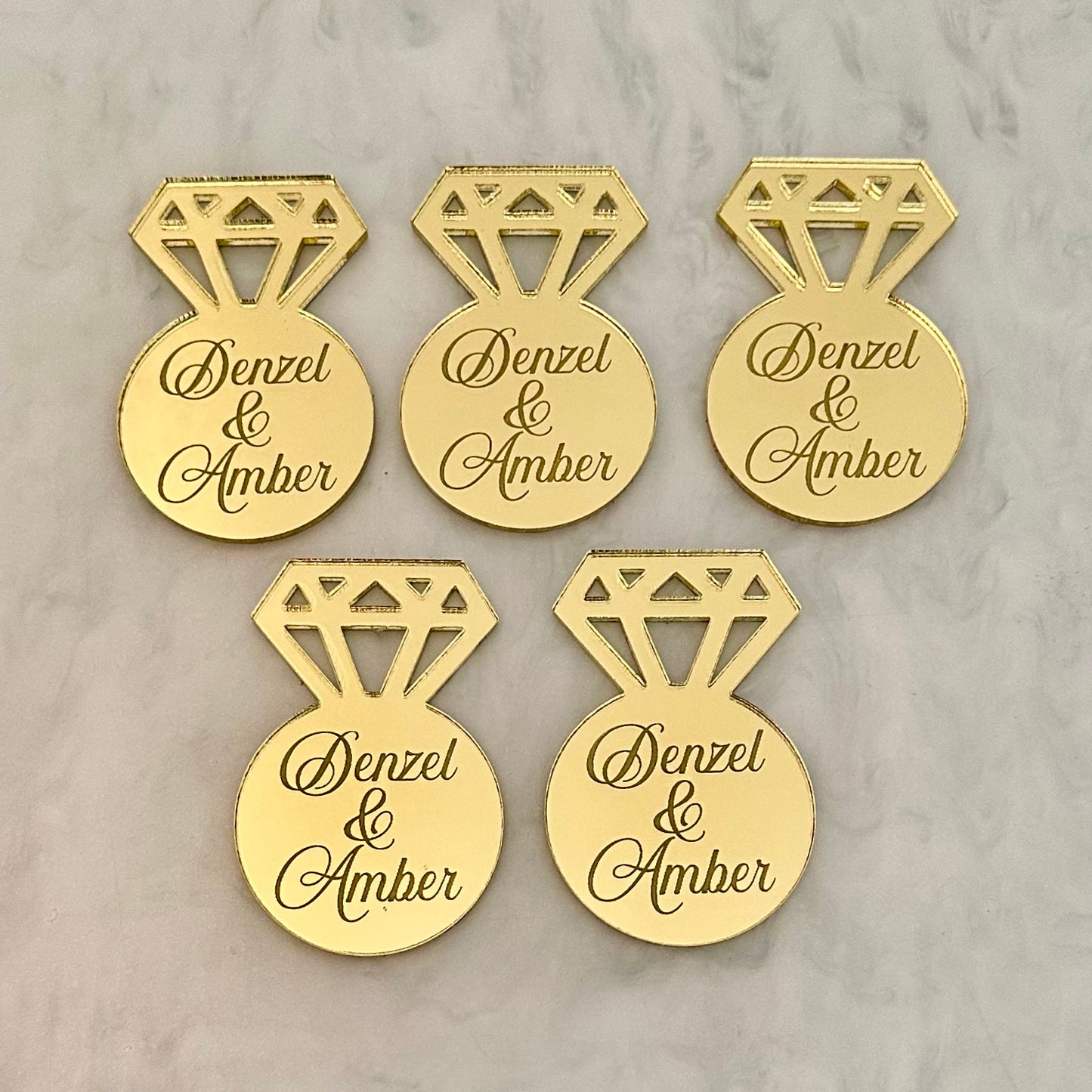 Ring Cupcake Toppers
