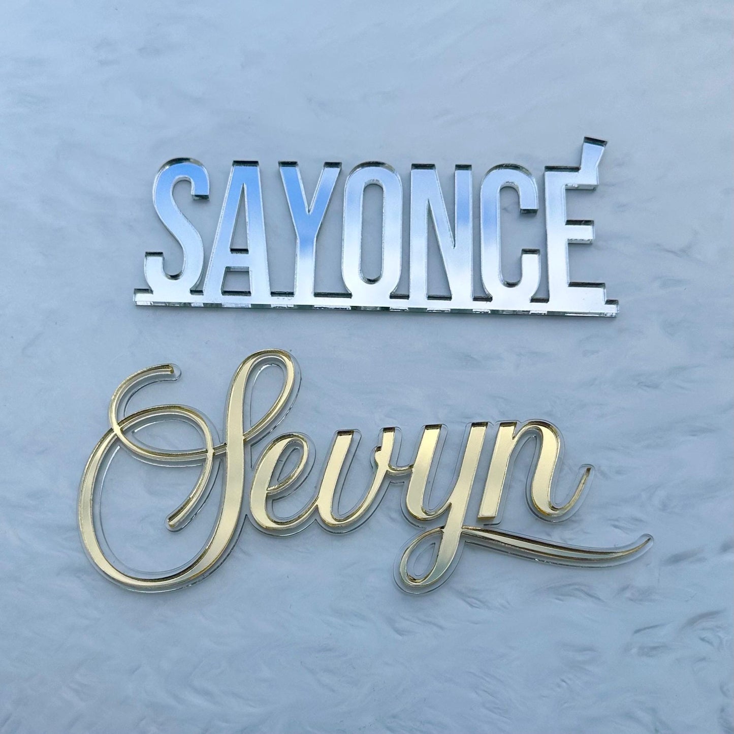 Name Cake Charms