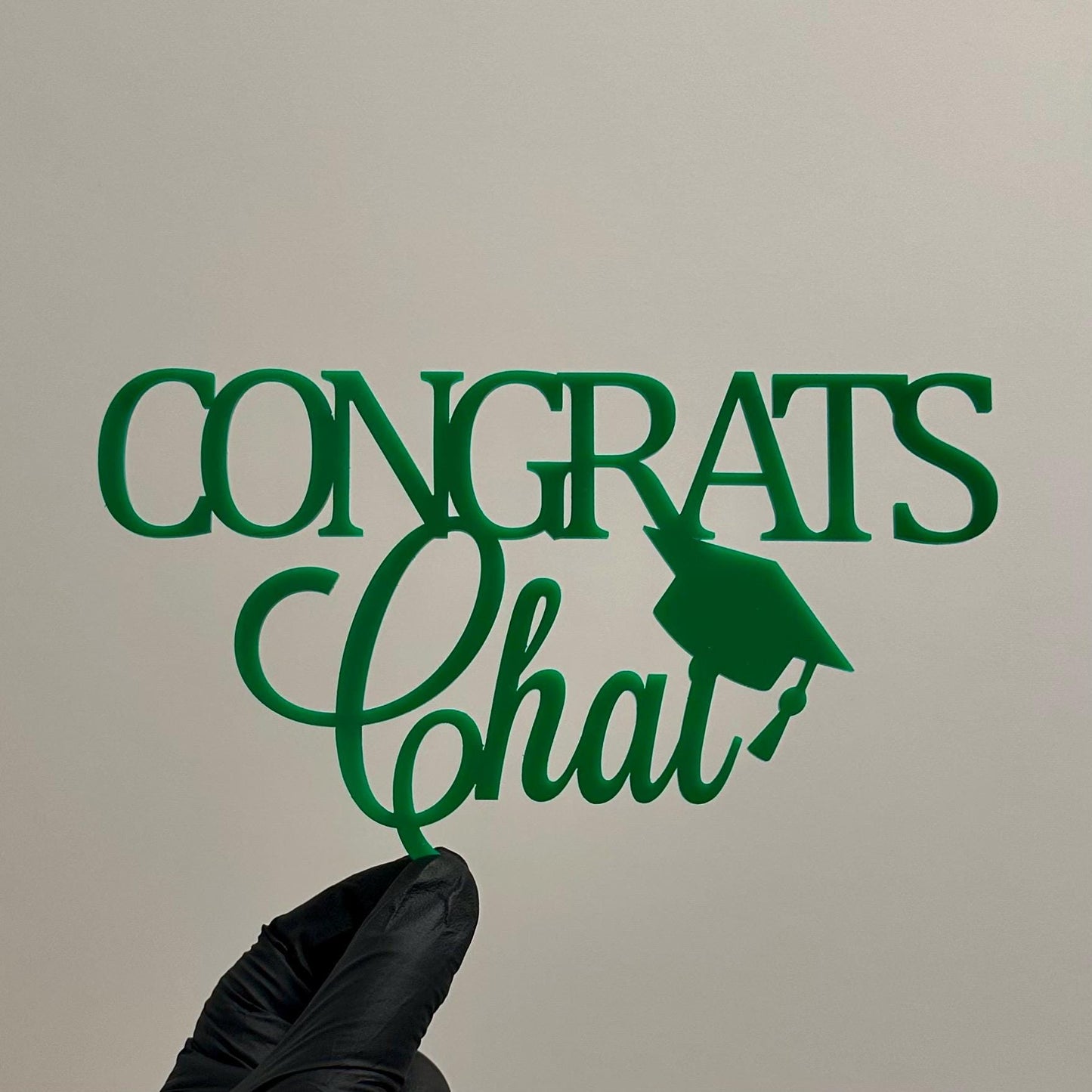 Graduation Cake Charm & Topper