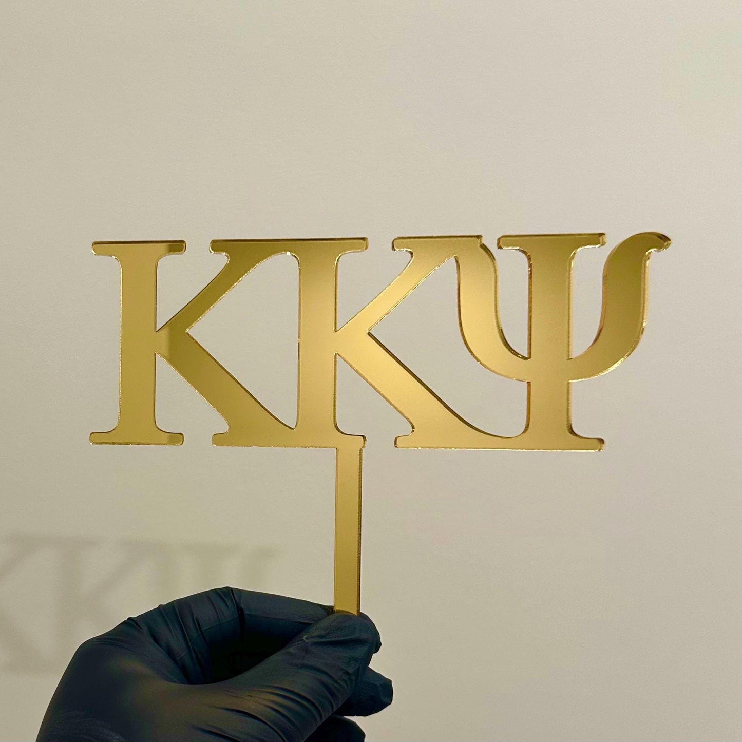 Greek Letters Cake Toppers