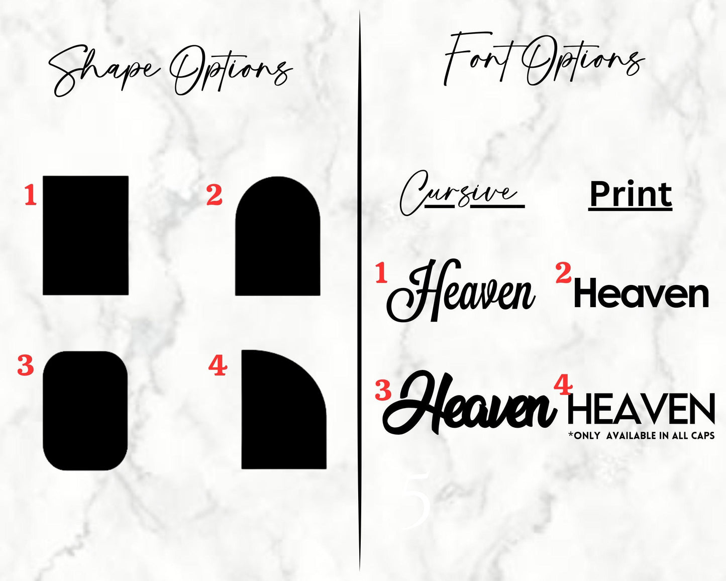 Custom Acrylic Signs