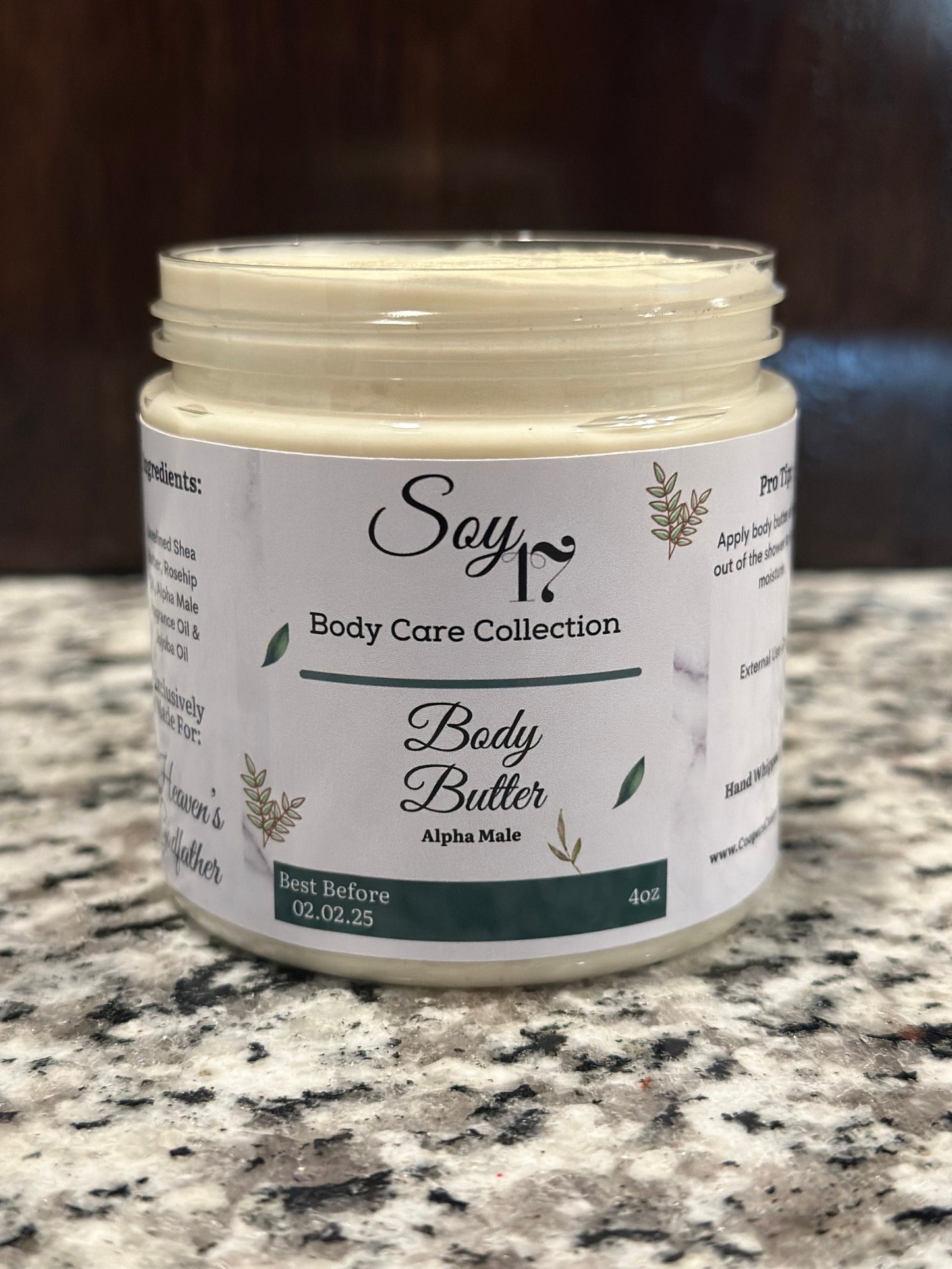 Moisturizing Shea Body Butter