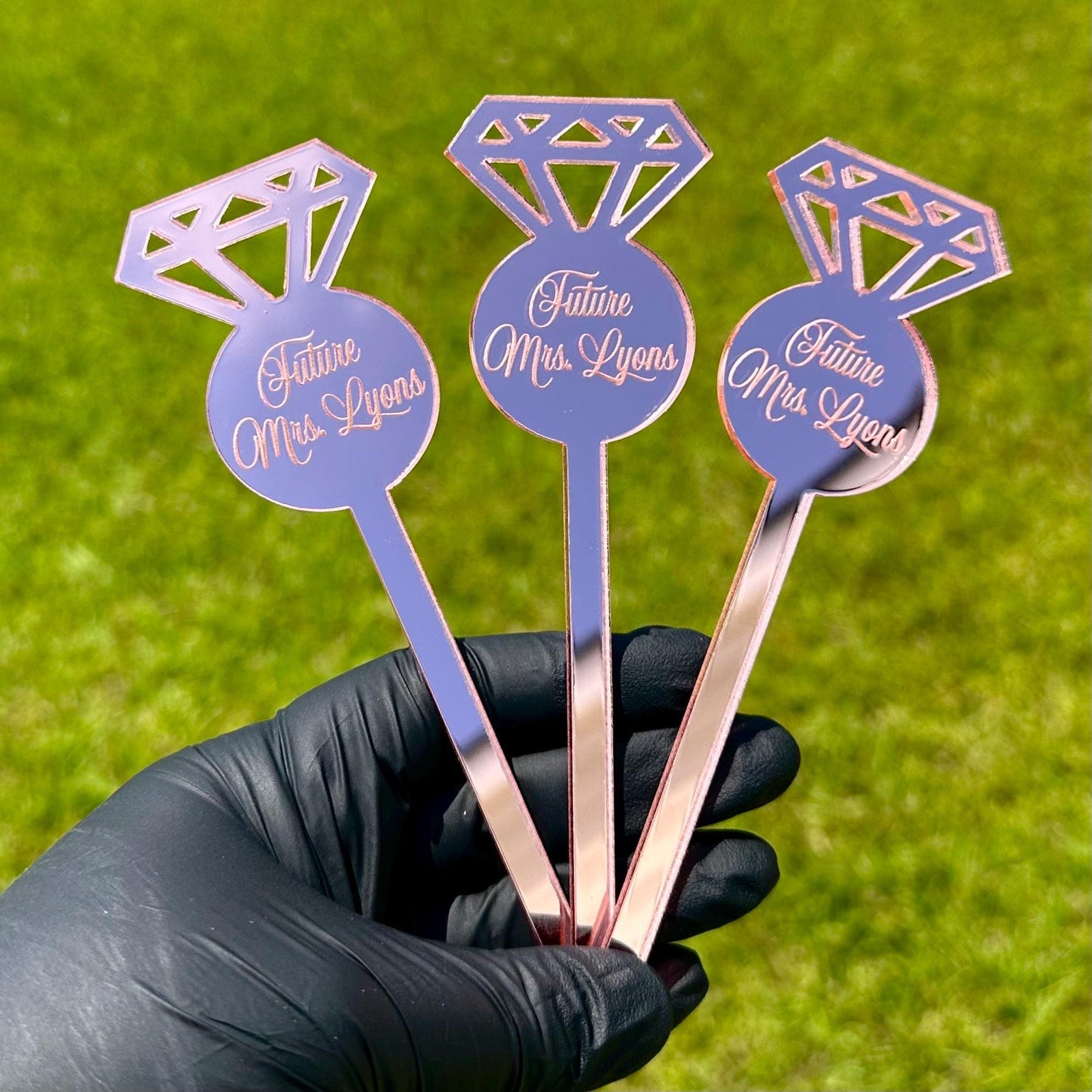 Bridal Shower Drink Stirrers