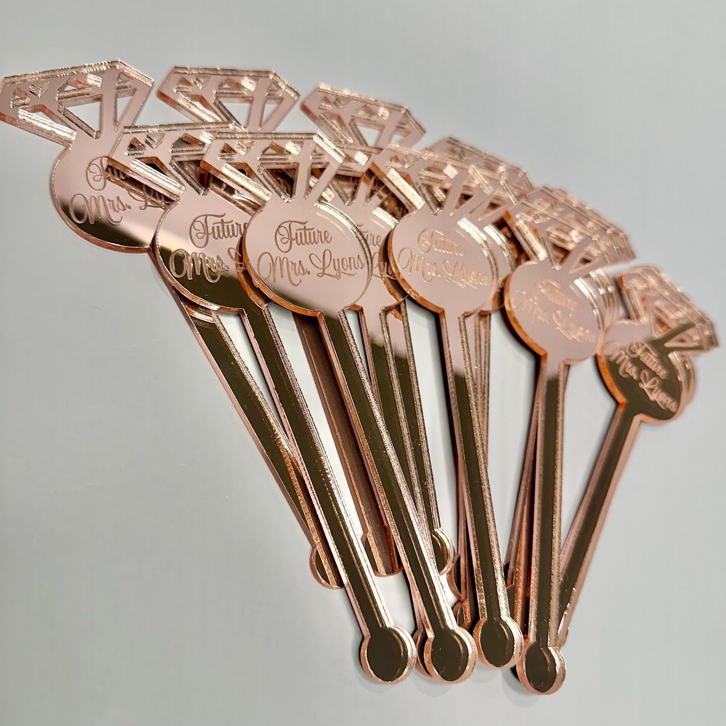 Bridal Shower Drink Stirrers