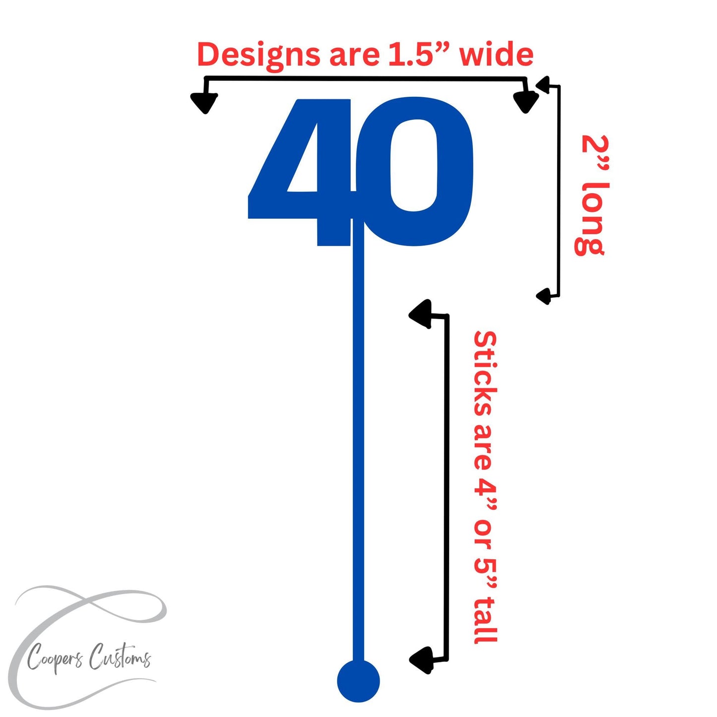 Age Drink Stirrers