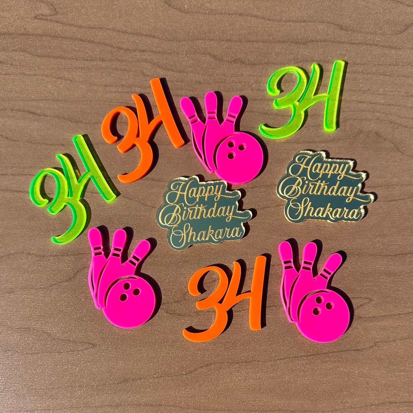 Personalized Cupcake Toppers