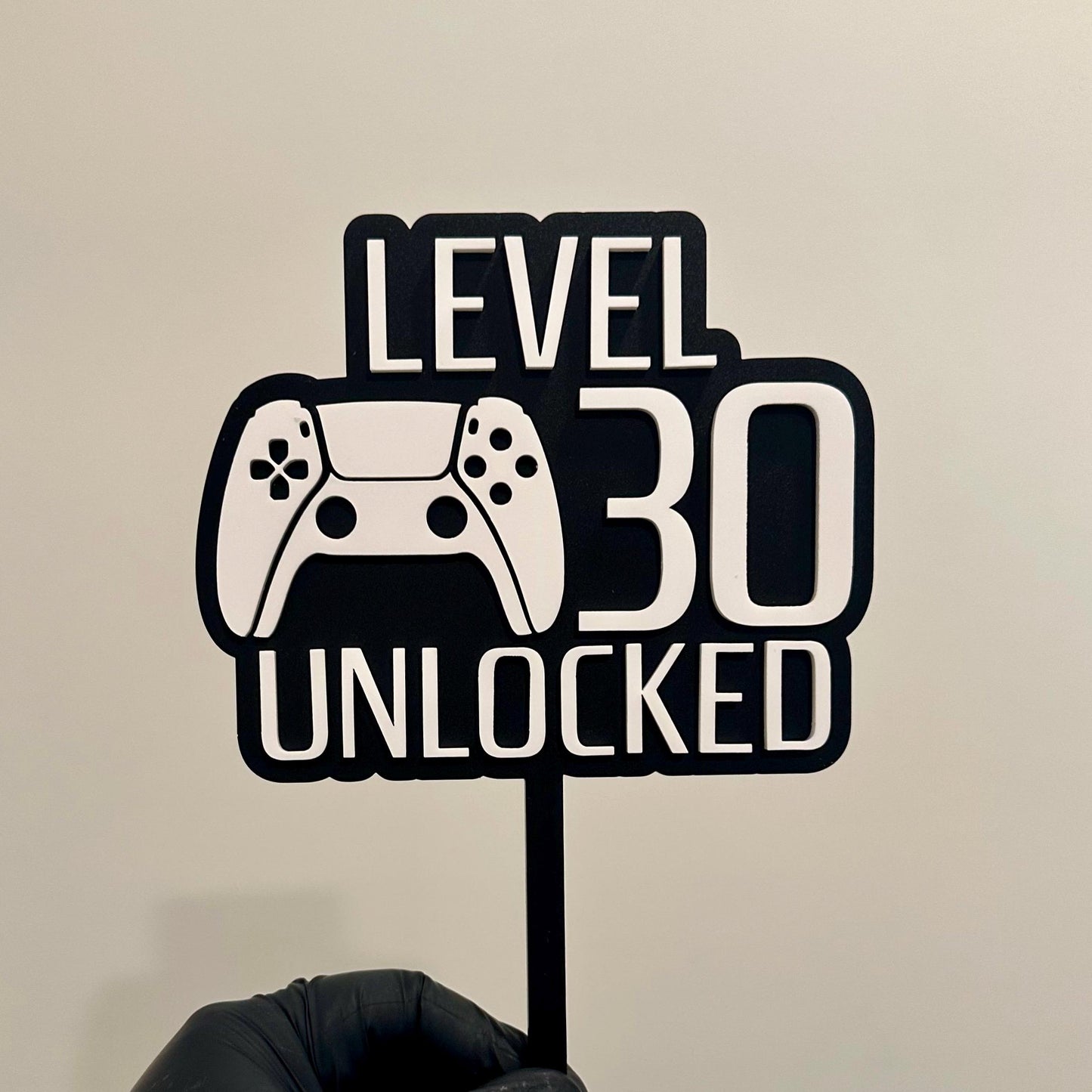 PlayStation Inspired Cake Topper