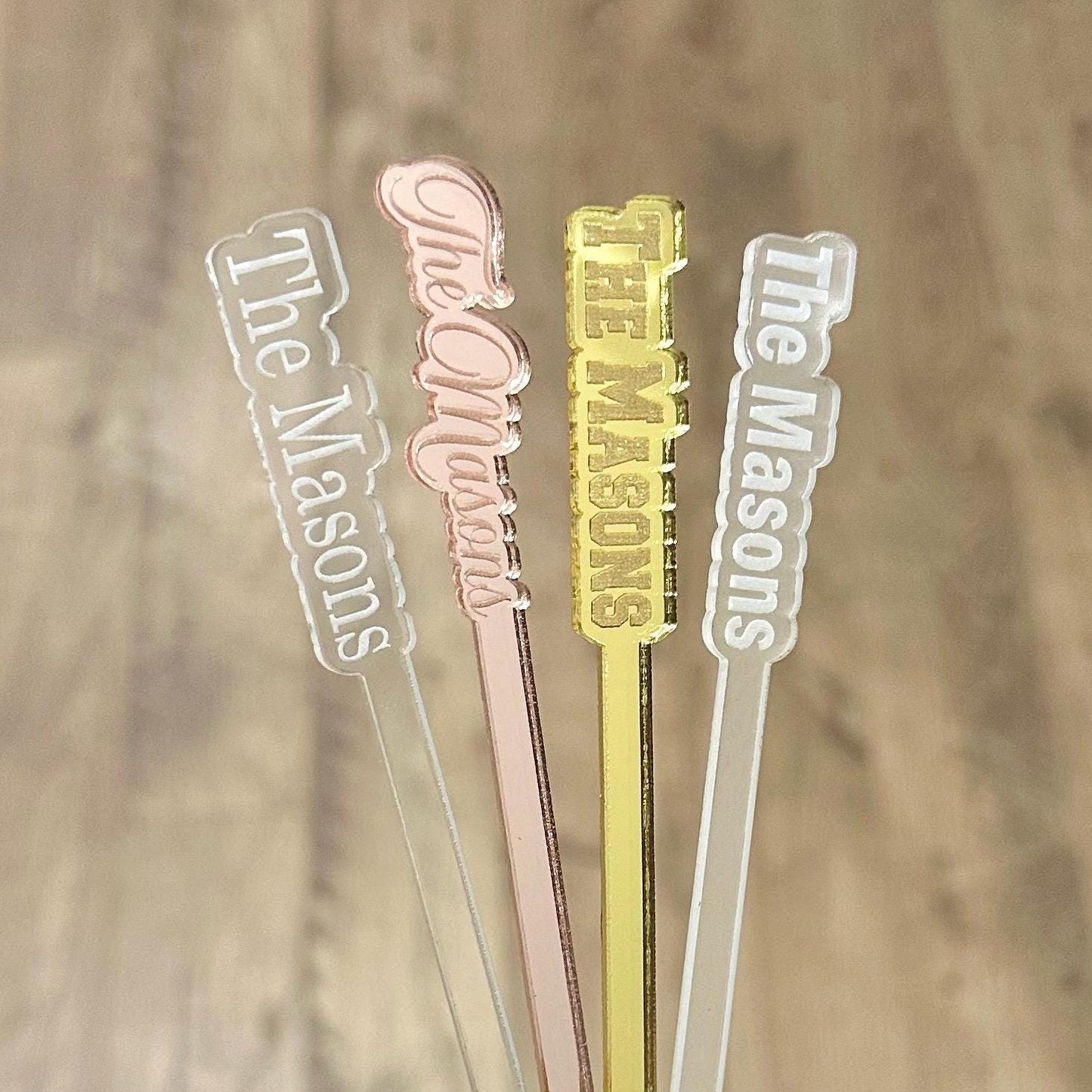 Wedding Drink Stirrers