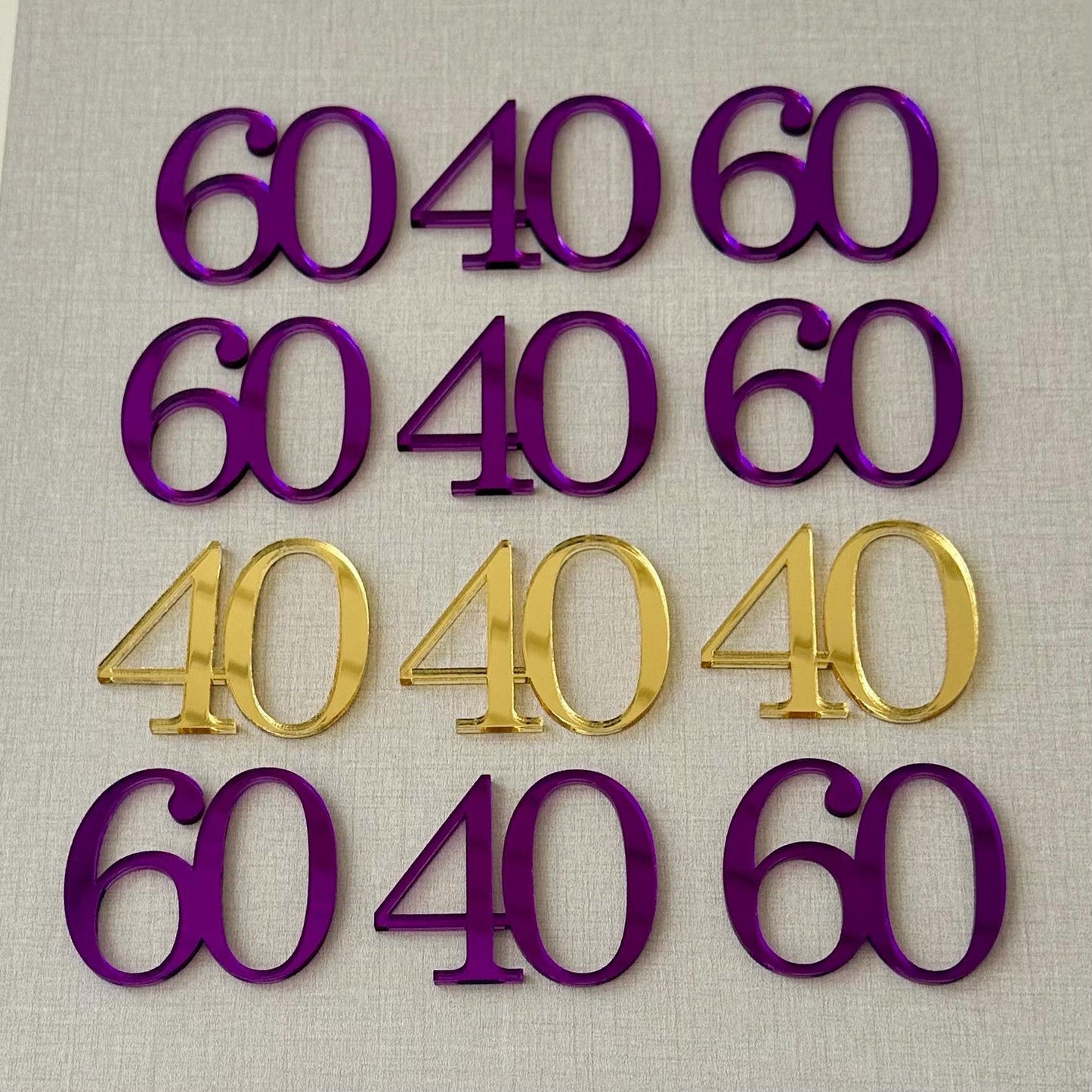 Age Cupcake Toppers