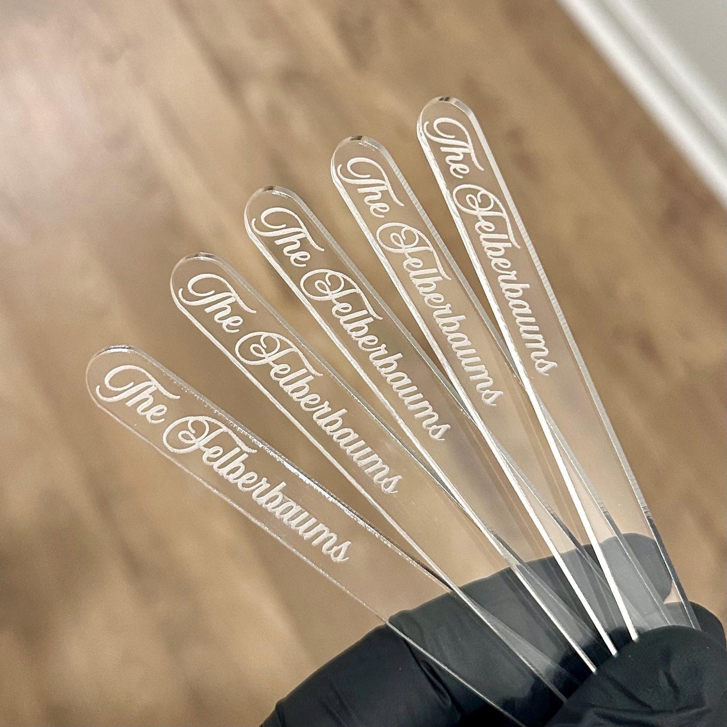 Custom Engraved Treat Sticks