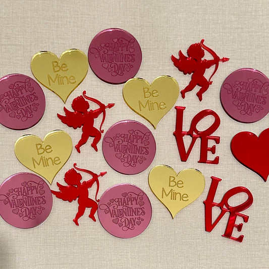 Valentine's Day Cupcake Toppers