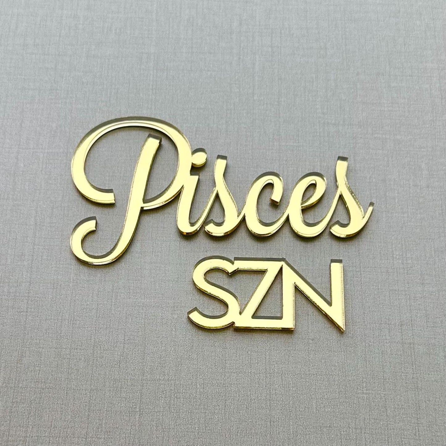 Zodiac Season Cake Charms