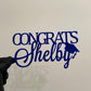Graduation Cake Charm & Topper