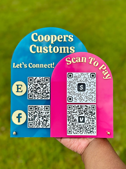 Scan to Pay Sign