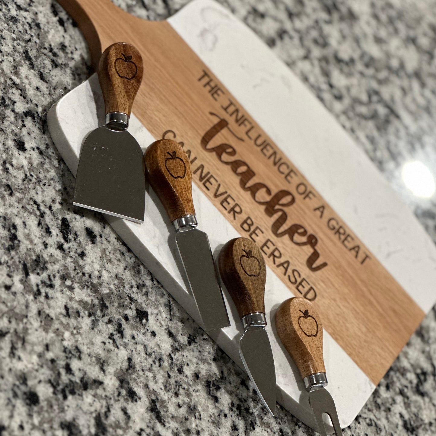 Teachers Cutting Board Set