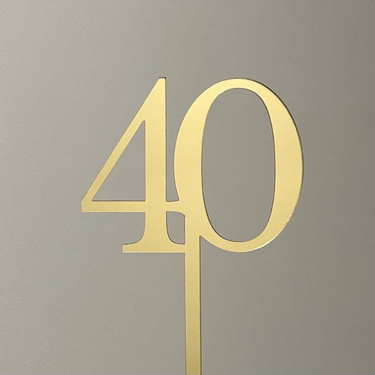 Age Cake Topper