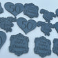 Mirror Engraved Cupcake Toppers