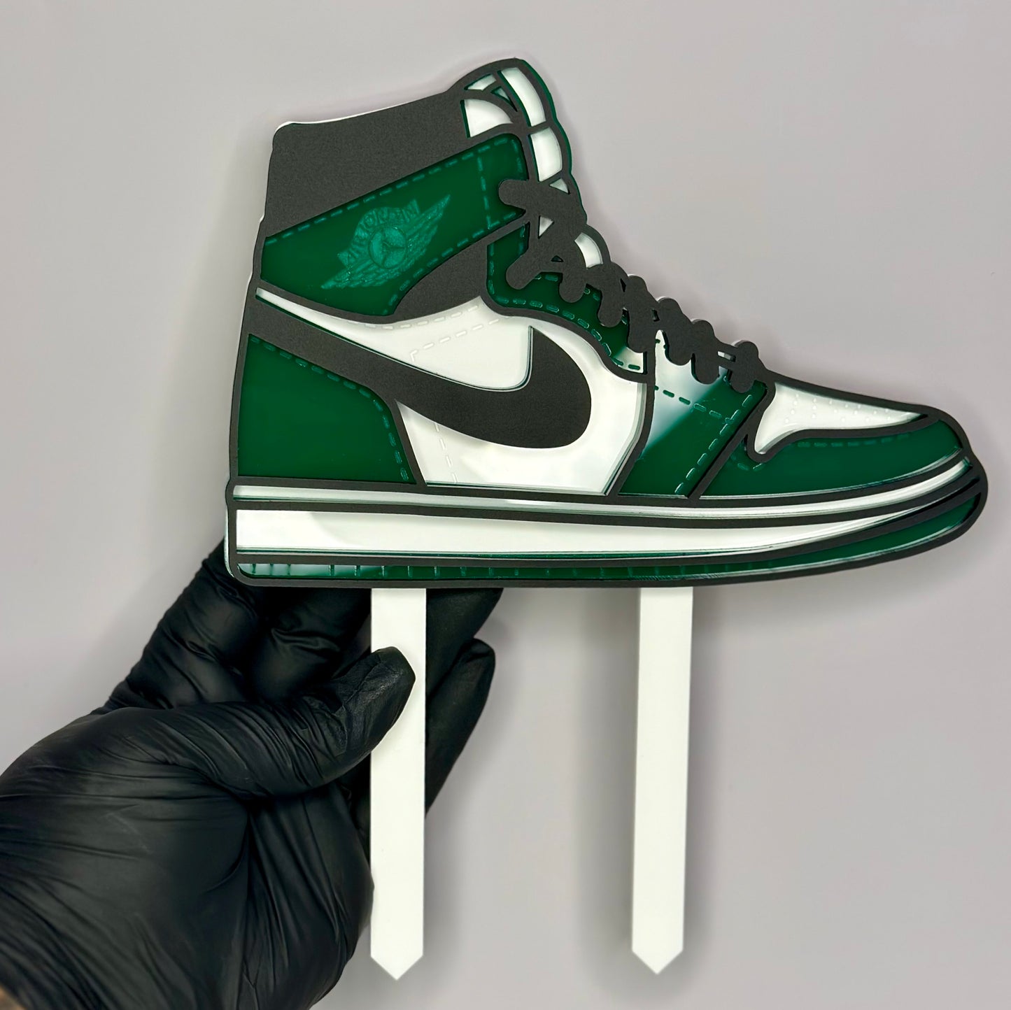 Jordan Air 1 Inspired Cake Topper