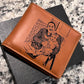 Personalized Engraved Wallet for Dad | Custom Photo Wallet | Father’s Day Wallet Gift | Best Papa Ever Wallet | Gift for Grandpa
