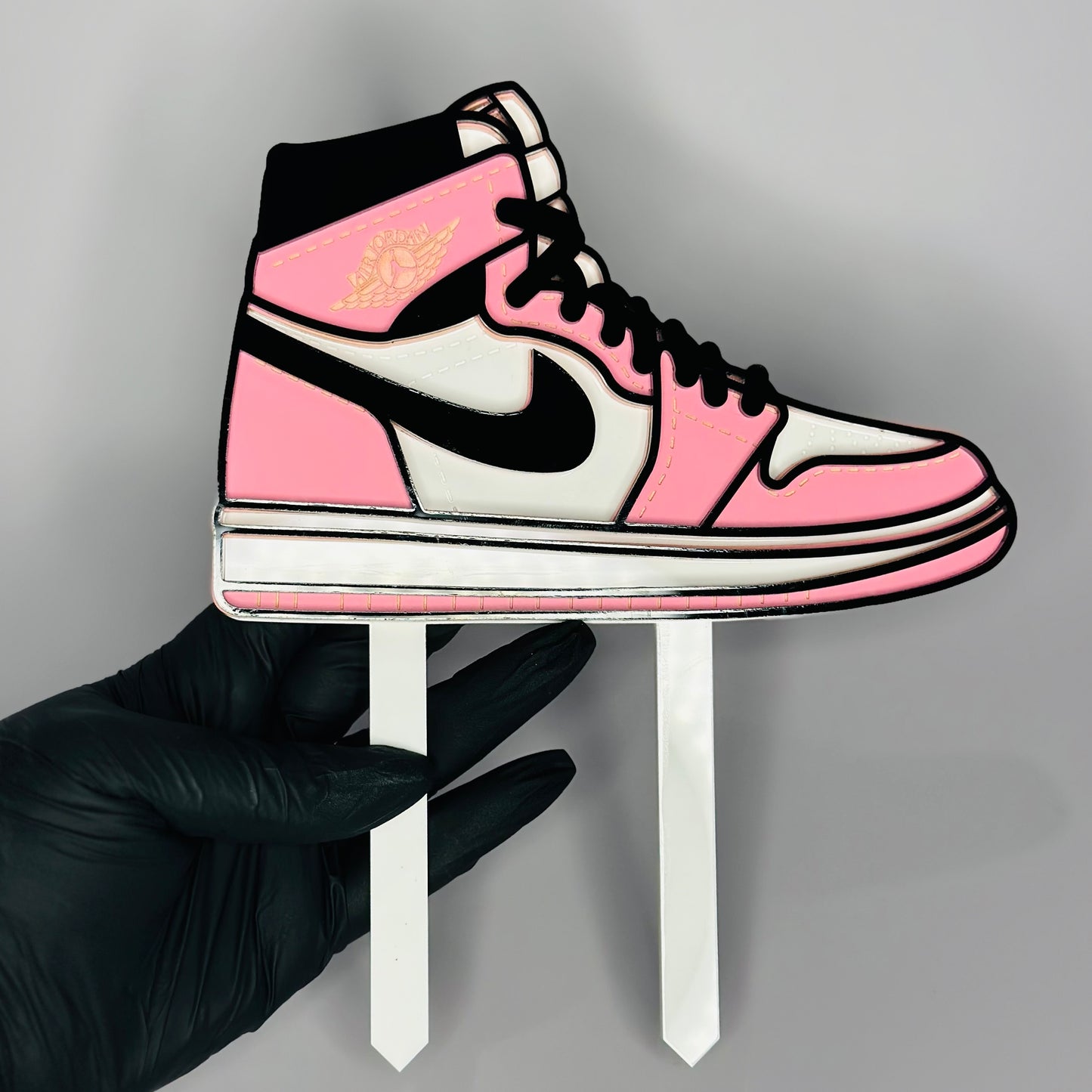 Jordan Air 1 Inspired Cake Topper