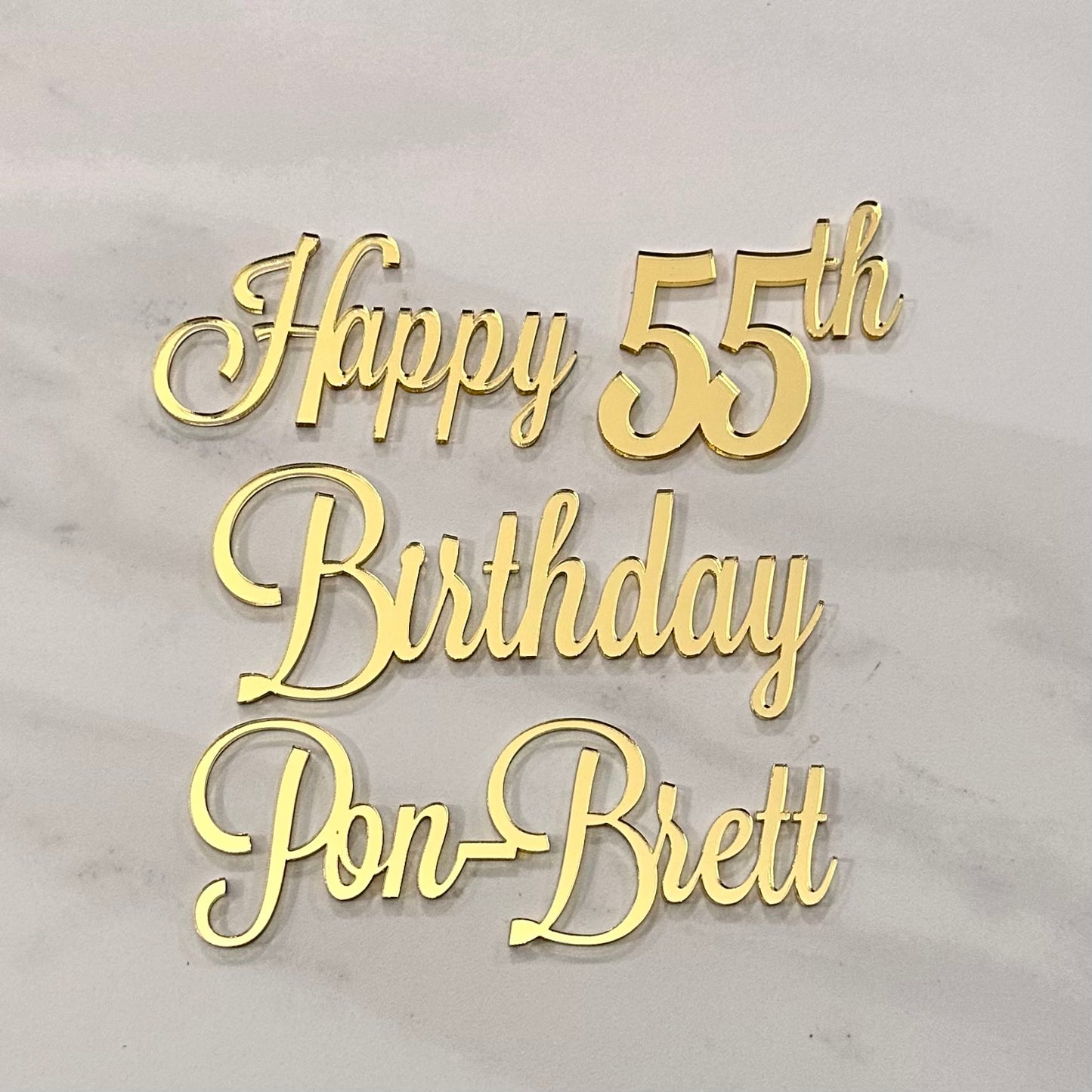 Custom Cake Charms