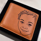 Personalized Engraved Wallet for Dad | Custom Photo Wallet | Father’s Day Wallet Gift | Best Papa Ever Wallet | Gift for Grandpa
