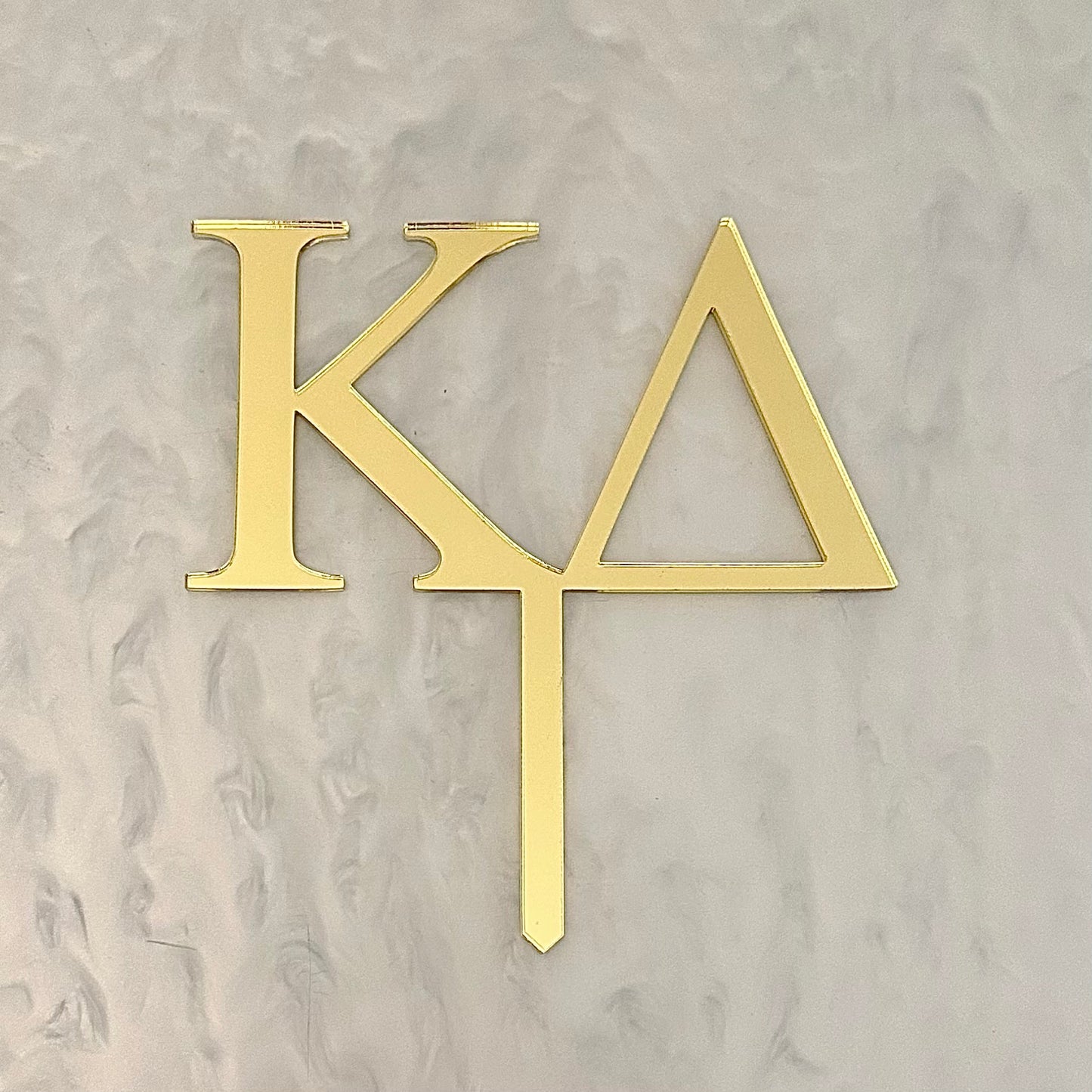 Greek Letters Cake Toppers