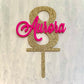 Age & Name Cake Topper