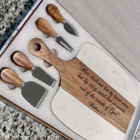 Biblical Cutting Board Set