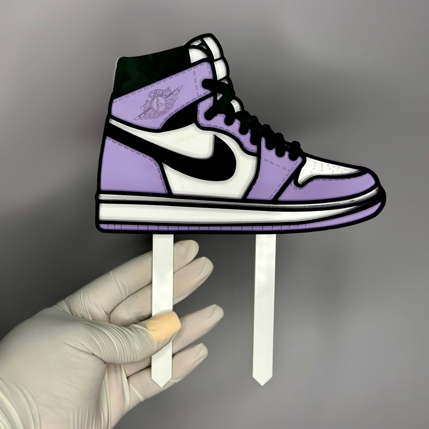 Jordan Air 1 Inspired Cake Topper
