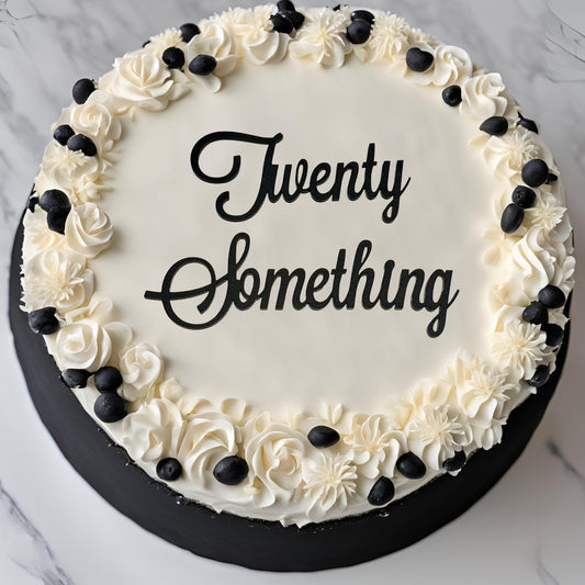 Twenty Something Cake Charm