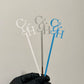 Monogram Drink Stirrers