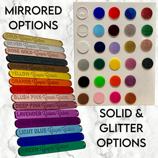 Acrylic Bento Box Cupcake Toppers Bundle