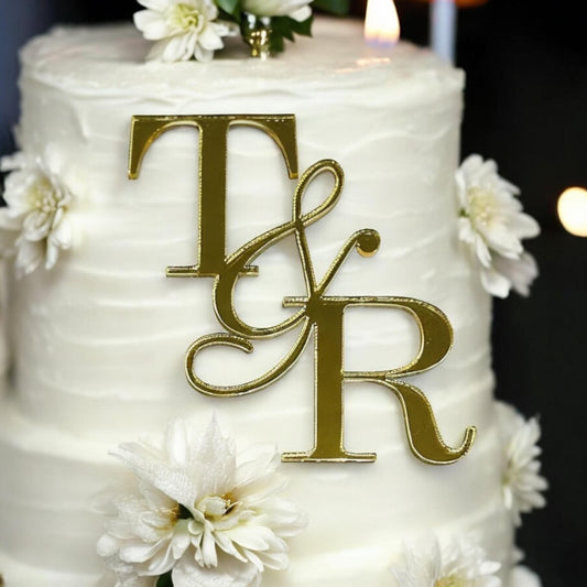 Initial Cake Charm