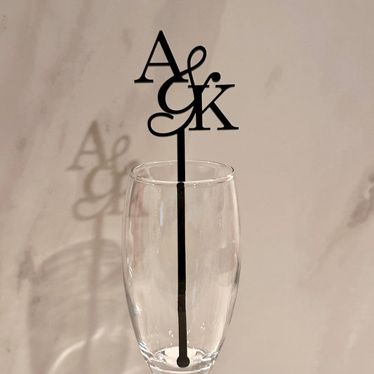 Monogram Drink Stirrers