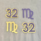 Age Cupcake Toppers (Double Layered)