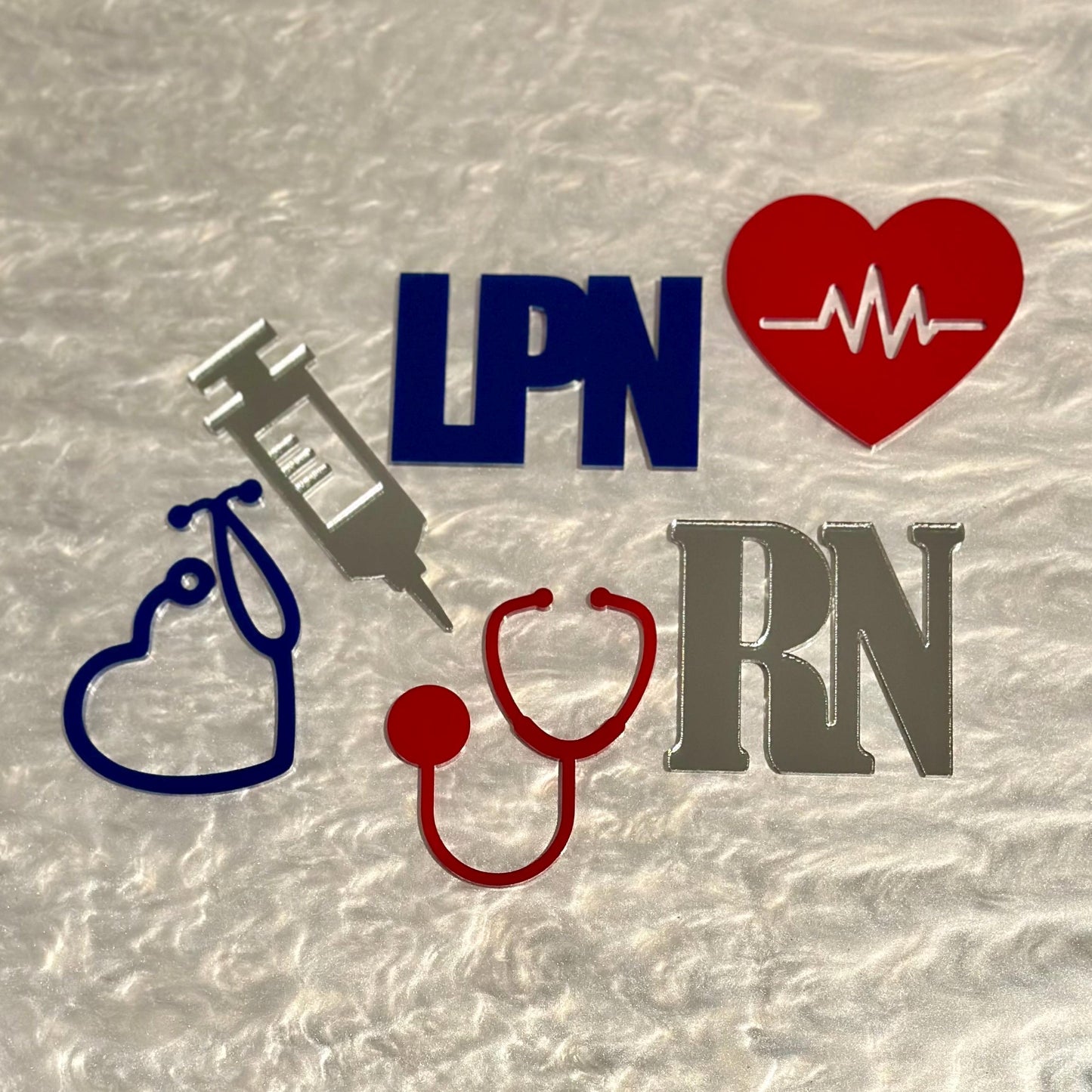 Medical Themed Cupcake Toppers