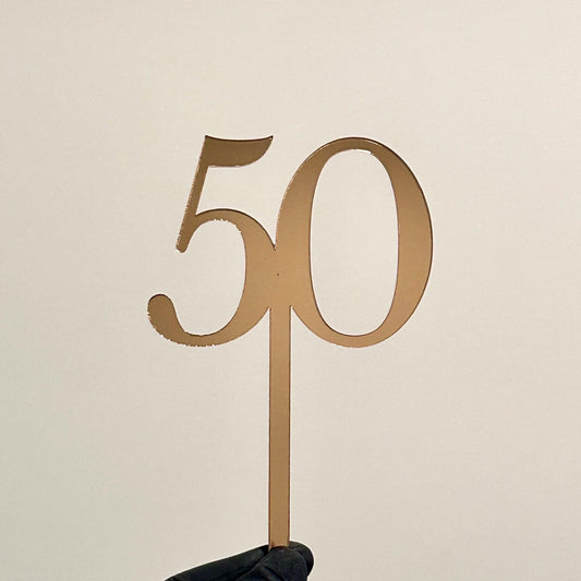 Age Cake Topper
