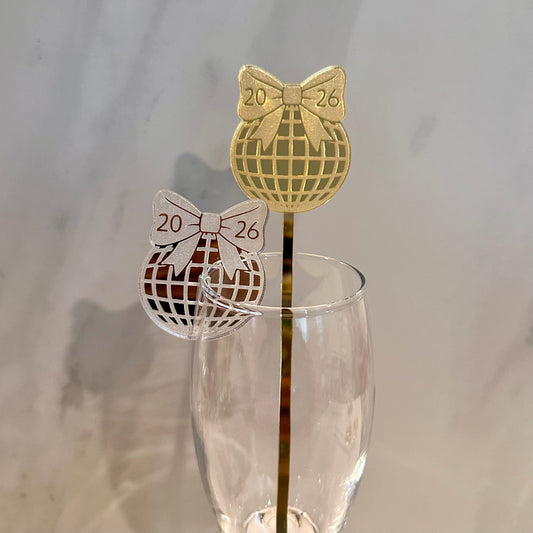 New Year Drink Tags & Stirrers