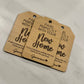 Personalized Realtor Wine Gift Tags - Set of 3 | New Home Closing Gift Tag | Custom Wooden Wine Bottle Tag | Realtor Client Appreciation Gift | Housewarming Wine Tag