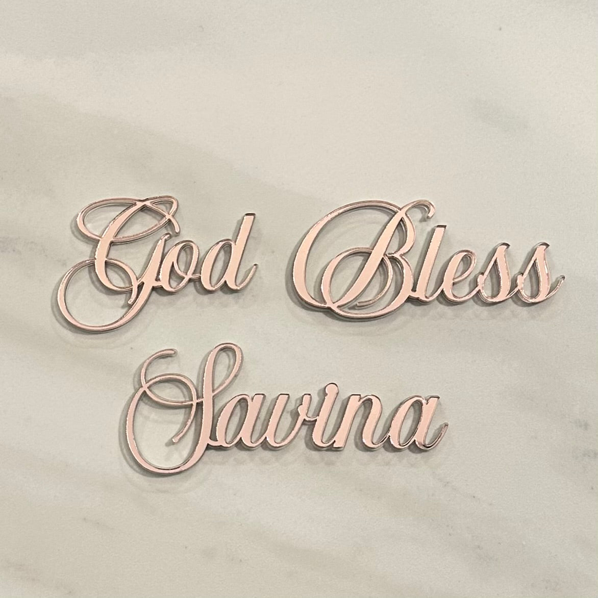 Custom Cake Charms