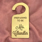 Bridal Suite Door Hanger