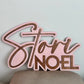 Personalized Baby Nursery Name Sign | Custom Wood & Acrylic Nursery Wall Decor