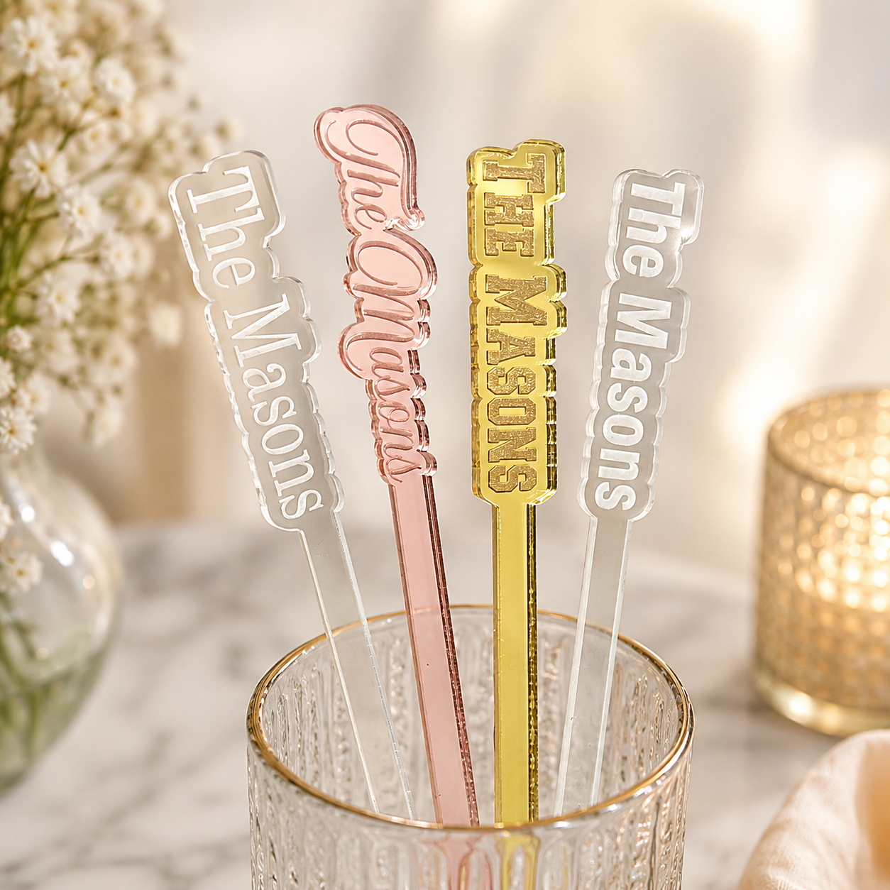 Wedding Drink Stirrers