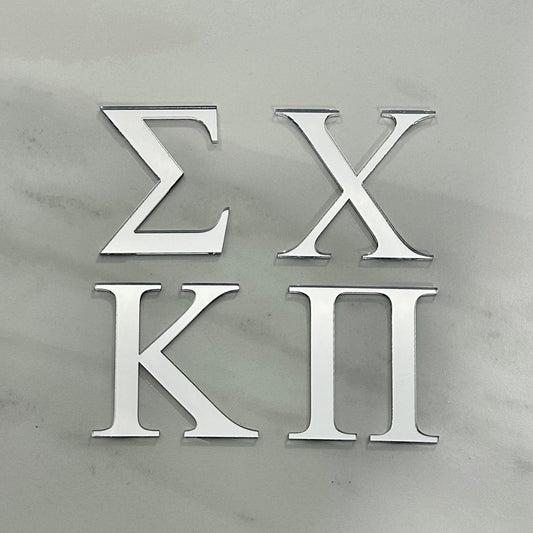 Acrylic Greek Letters