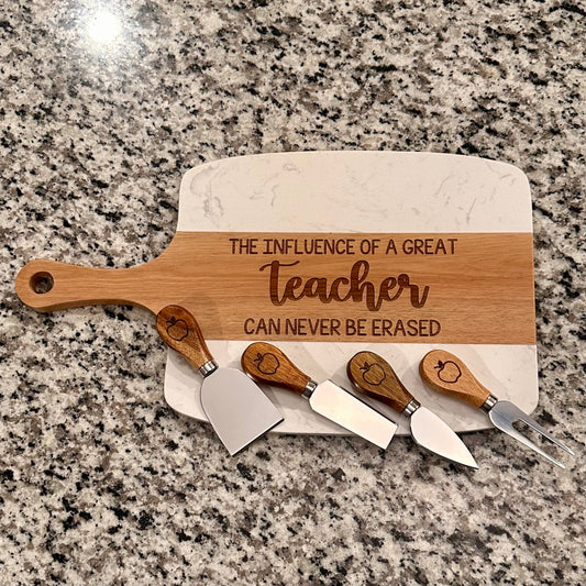 Teachers Cutting Board Set
